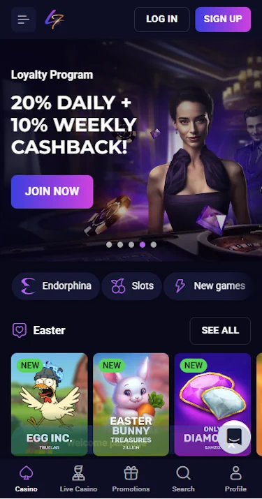 Lucky7even Casino
